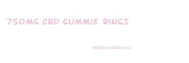 750mg Cbd Gummie Rings