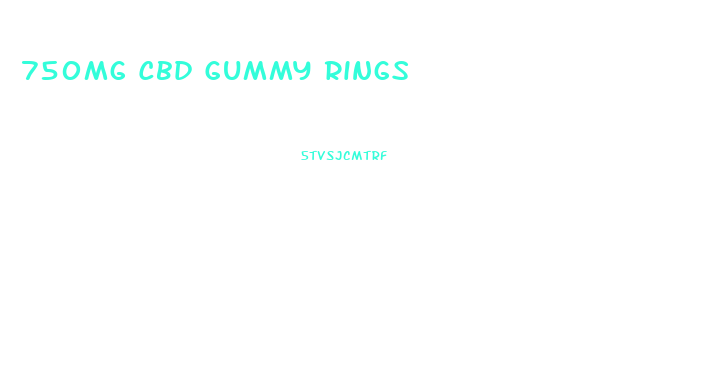 750mg Cbd Gummy Rings