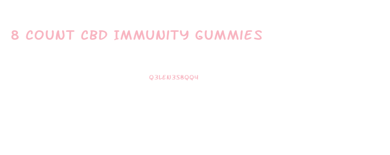 8 Count Cbd Immunity Gummies