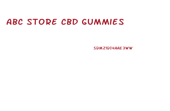 Abc Store Cbd Gummies