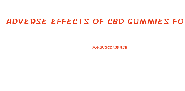 Adverse Effects Of Cbd Gummies For People With Dementia