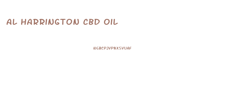 Al Harrington Cbd Oil