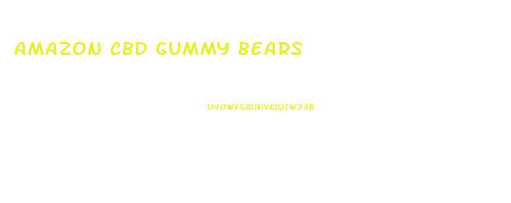 Amazon Cbd Gummy Bears