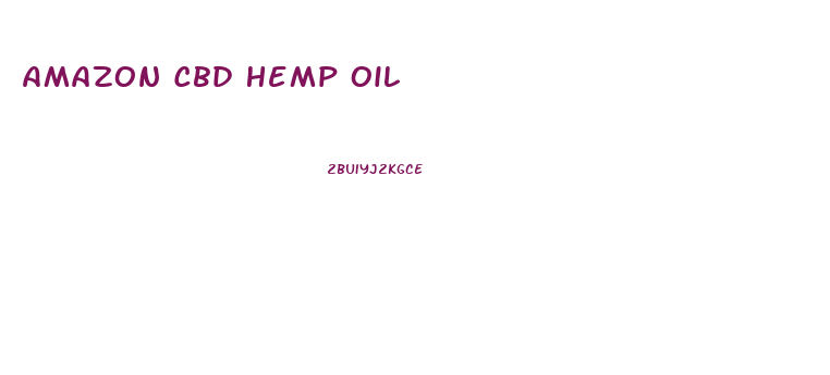 Amazon Cbd Hemp Oil