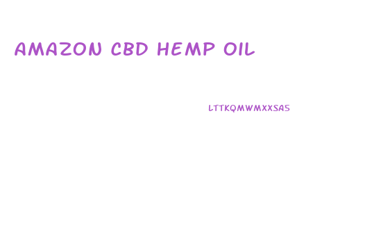 Amazon Cbd Hemp Oil