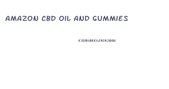 Amazon Cbd Oil And Gummies