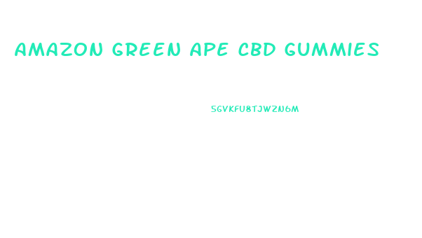 Amazon Green Ape Cbd Gummies