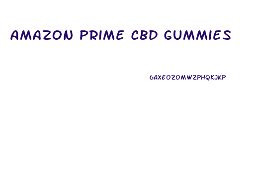 Amazon Prime Cbd Gummies