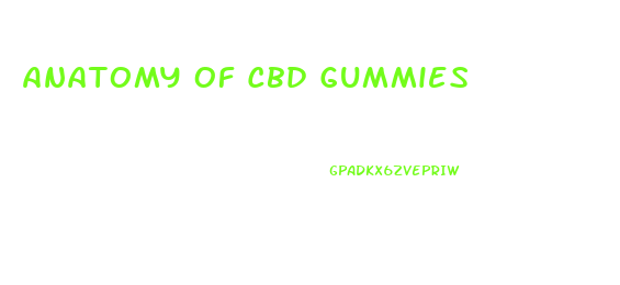 Anatomy Of Cbd Gummies