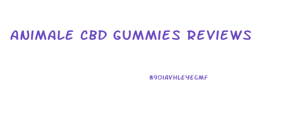 Animale Cbd Gummies Reviews