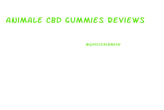 Animale Cbd Gummies Reviews