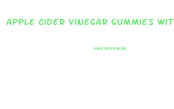 Apple Cider Vinegar Gummies With Cbd