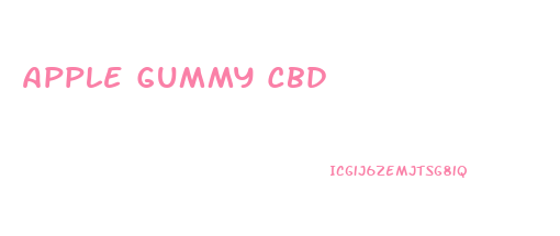 Apple Gummy Cbd