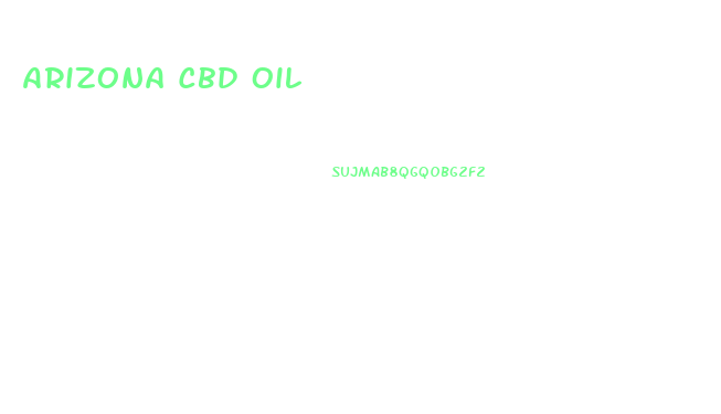 Arizona Cbd Oil