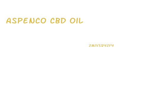 Aspenco Cbd Oil