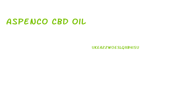 Aspenco Cbd Oil