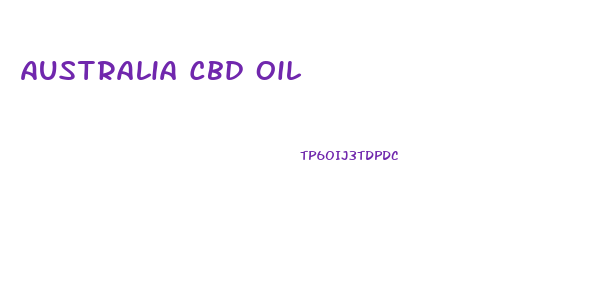 Australia Cbd Oil