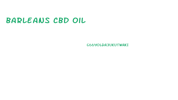 Barleans Cbd Oil