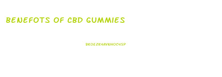 Benefots Of Cbd Gummies