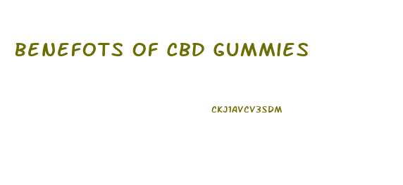 Benefots Of Cbd Gummies