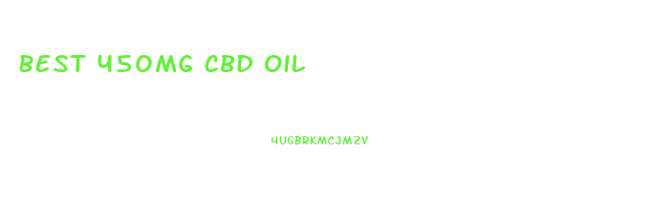 Best 450mg Cbd Oil