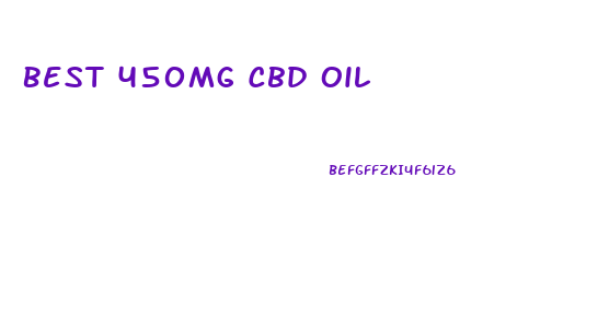 Best 450mg Cbd Oil