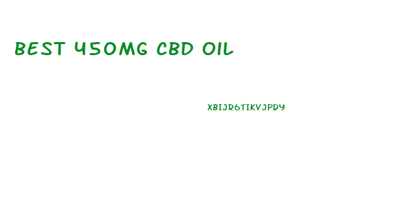 Best 450mg Cbd Oil