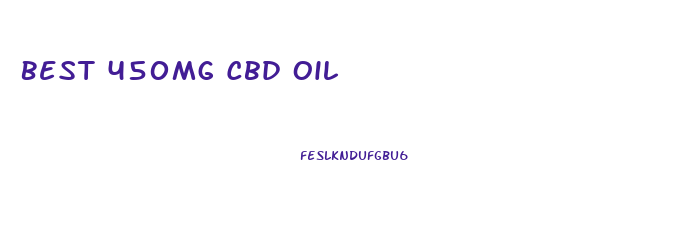 Best 450mg Cbd Oil