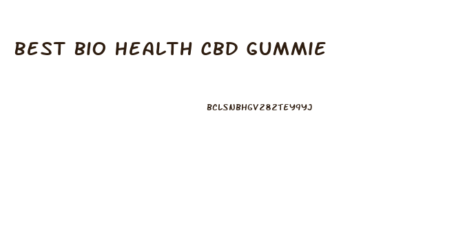 Best Bio Health Cbd Gummie