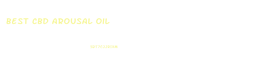 Best Cbd Arousal Oil