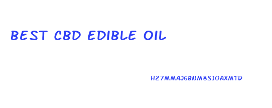 Best Cbd Edible Oil