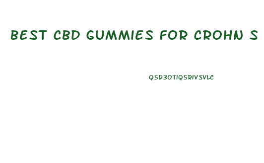 Best Cbd Gummies For Crohn S Disease