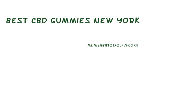 Best Cbd Gummies New York