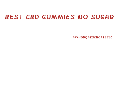 Best Cbd Gummies No Sugar