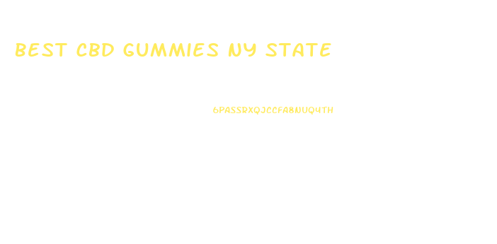 Best Cbd Gummies Ny State