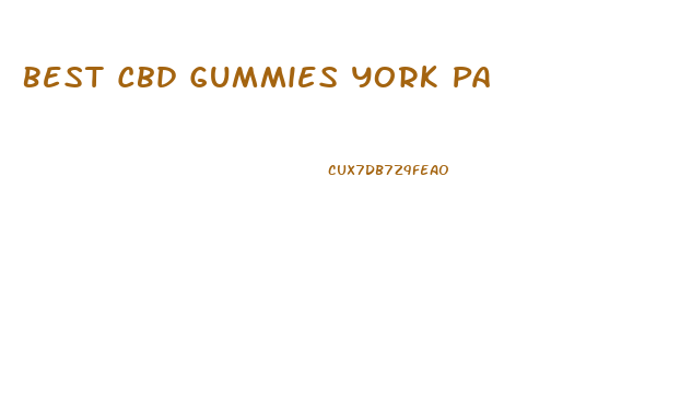Best Cbd Gummies York Pa