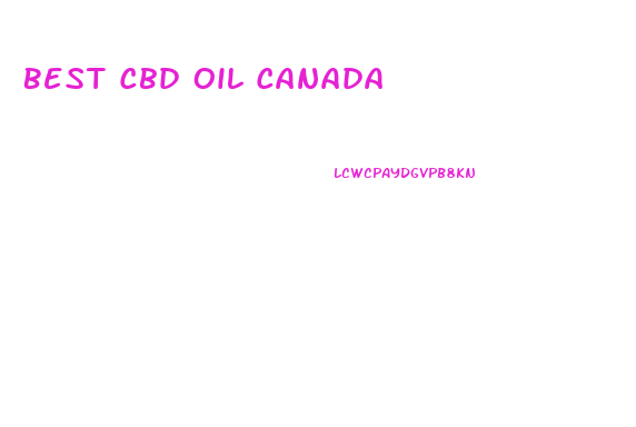 Best Cbd Oil Canada