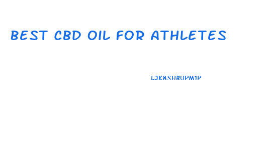 Best Cbd Oil For Athletes