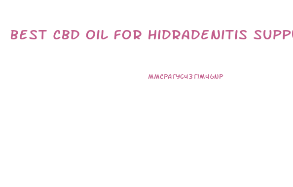 Best Cbd Oil For Hidradenitis Suppurativa