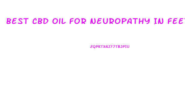 Best Cbd Oil For Neuropathy In Feet