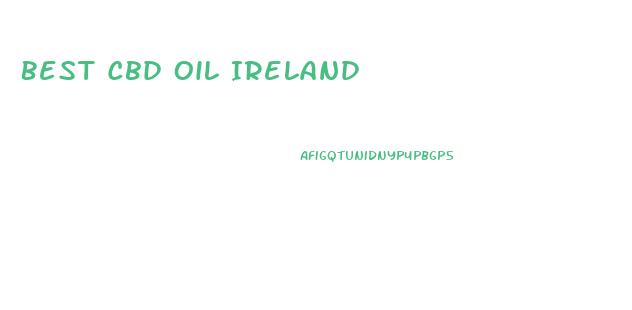 Best Cbd Oil Ireland