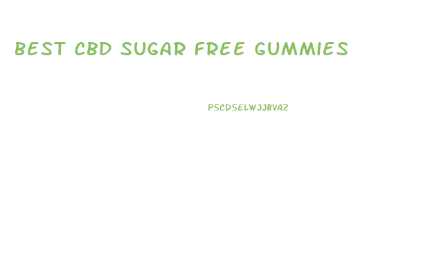 Best Cbd Sugar Free Gummies