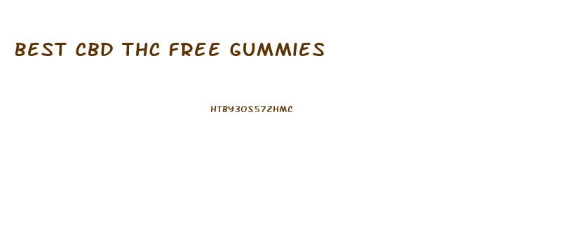 Best Cbd Thc Free Gummies