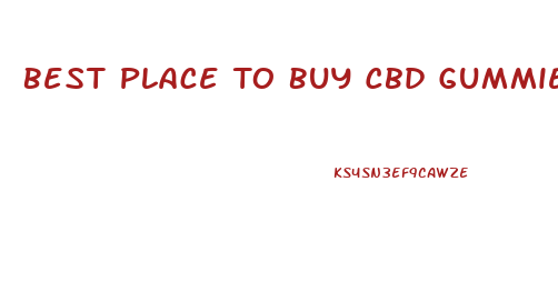 Best Place To Buy Cbd Gummies Reddit