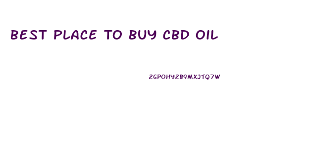 Best Place To Buy Cbd Oil