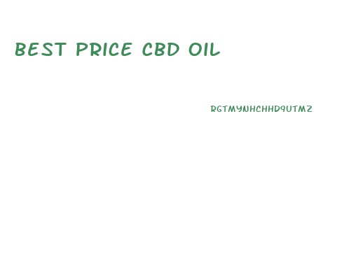 Best Price Cbd Oil