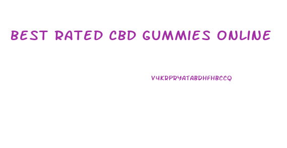 Best Rated Cbd Gummies Online