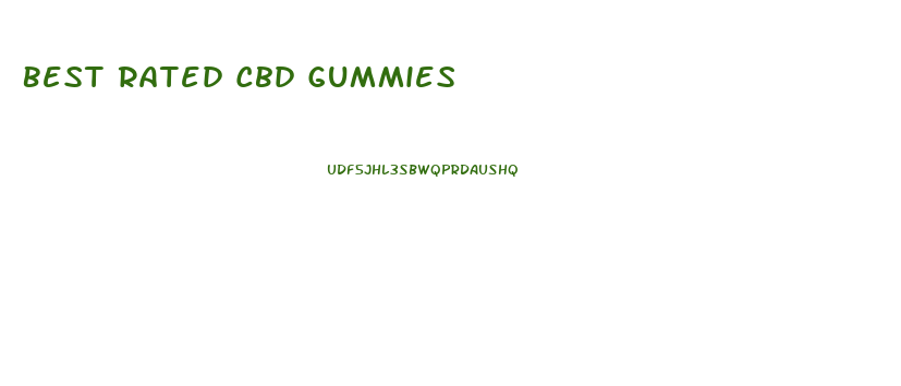 Best Rated Cbd Gummies
