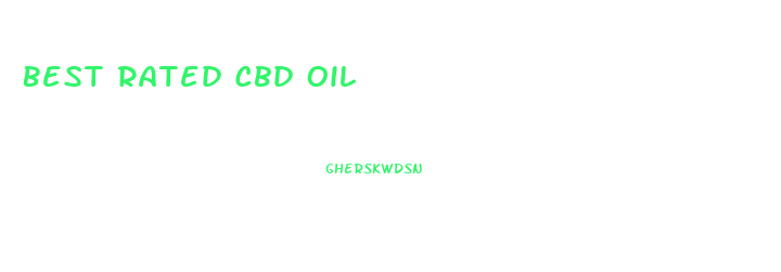 Best Rated Cbd Oil