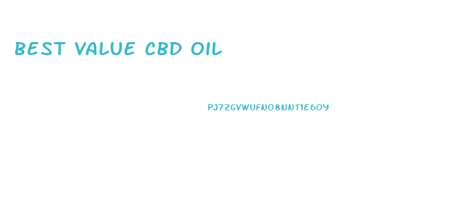 Best Value Cbd Oil
